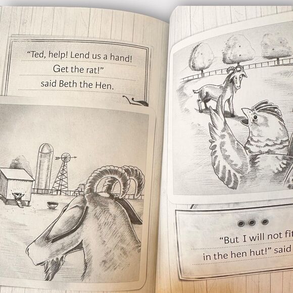 The Runt Pig All About Reading Level 1 Vol. 2 Short Stories Early Readers - Picture 7 of 8